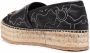 Ferragamo Kamini espadrilles met geborduurd logo Zwart - Thumbnail 3