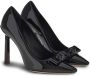 Ferragamo Katrin lakleren pumps Zwart - Thumbnail 2