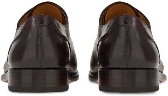 Ferragamo Leren Oxford schoenen Bruin