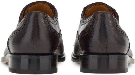 Ferragamo Leren brogues Bruin