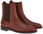 Ferragamo Leren enkellaarzen Bruin - Thumbnail 2