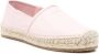 Ferragamo Leren espadrilles met logo-reliëf Roze - Thumbnail 2