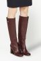 Ferragamo Leren laarzen Bruin - Thumbnail 5