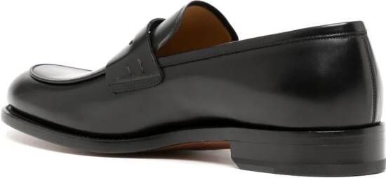 Ferragamo Leren loafers Zwart