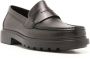 Ferragamo Leren loafers Zwart - Thumbnail 2