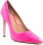 Ferragamo Leren pumps Roze - Thumbnail 2