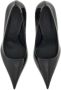 Ferragamo Leren pumps Zwart - Thumbnail 4