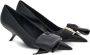 Ferragamo Leren pumps Zwart - Thumbnail 2