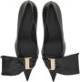 Ferragamo Leren pumps Zwart - Thumbnail 4