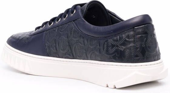 Ferragamo Leren sneakers Blauw