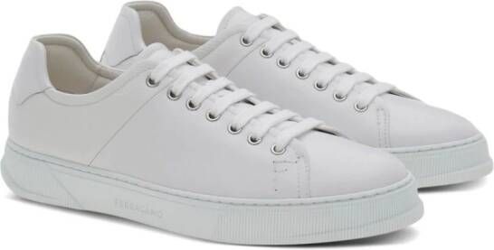 Ferragamo Leren sneakers Wit