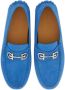 Ferragamo Loafers met Gancini-gesp Blauw - Thumbnail 4