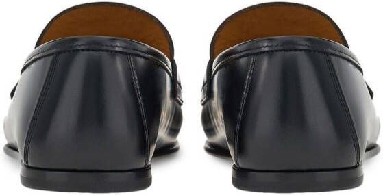 Ferragamo Loafers met Gancini-gesp Zwart