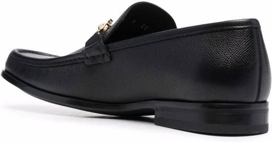 Ferragamo Loafers met Gancini plakkaat Zwart