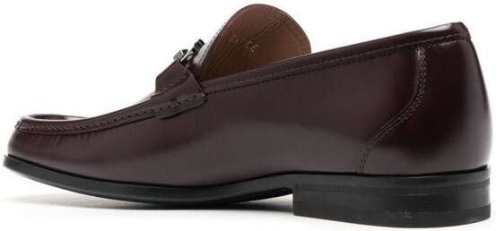 Ferragamo Loafers met Grandioso Gancini gesp Paars