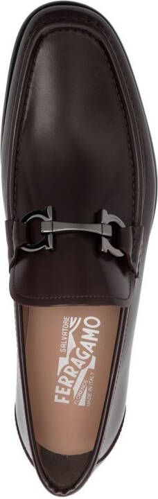 Ferragamo Loafers met Grandioso Gancini gesp Paars