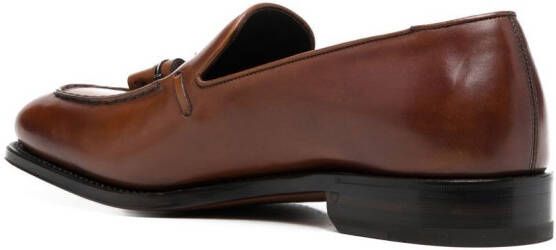 Ferragamo Loafers met kwastje Bruin