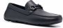 Ferragamo Loafers met logo-reliëf Blauw - Thumbnail 2