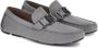 Ferragamo Loafers met logoplakkaat Grijs - Thumbnail 2