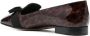 Ferragamo Loafers met strikdetail Bruin - Thumbnail 3