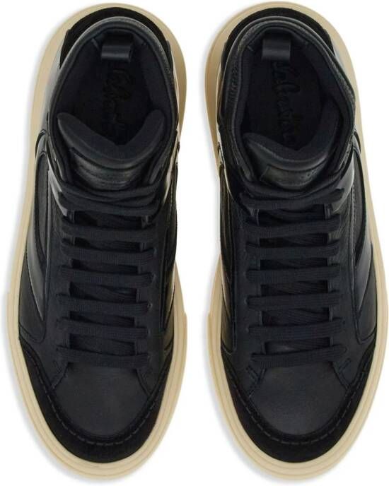 Ferragamo High-top sneakers Zwart