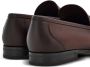 Ferragamo Leren loafers met logo-reliëf Bruin - Thumbnail 3