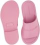 Ferragamo Slippers met logo-reliëf Roze - Thumbnail 4