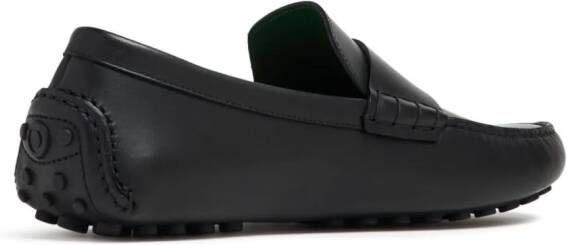 Ferragamo Leren loafers Zwart