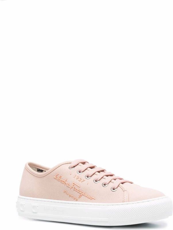 Ferragamo Low-top sneakers Roze