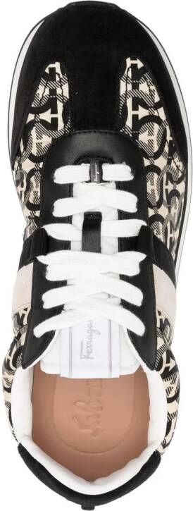 Ferragamo Low-top sneakers Zwart