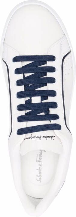 Ferragamo Manhattan low-top sneakers Wit