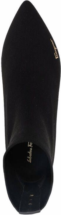 Ferragamo Missy laarzen met logo Zwart
