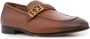 Ferragamo Nairobi loafers met logoplakkaat Bruin - Thumbnail 2