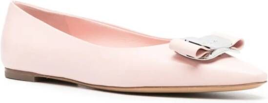 Ferragamo New Vara ballerina shoes Roze