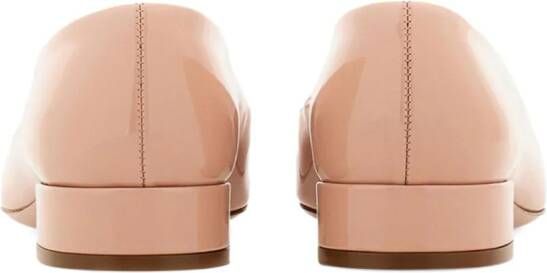 Ferragamo New Vara leren pumps Roze