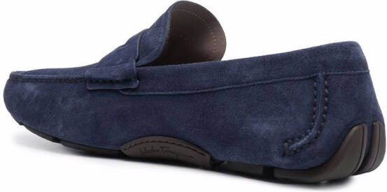 Ferragamo Newton loafers Blauw