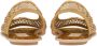 Ferragamo Nomadic Stories slingback sandalen Goud - Thumbnail 3