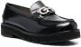 Ferragamo Ofelia Gancini horsebit loafers Zwart - Thumbnail 2