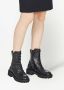 Ferragamo Orlando enkellaarzen met veters Zwart - Thumbnail 5