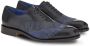 Ferragamo Oxford schoenen met borduurwerk Blauw - Thumbnail 2