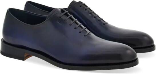 Ferragamo Oxford schoenen van lakleer Blauw