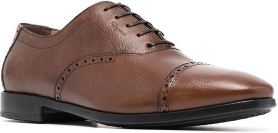 Ferragamo Oxford veterschoenen Bruin