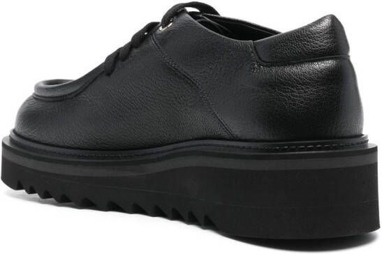 Ferragamo Oxford veterschoenen Zwart