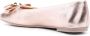 Ferragamo Pina ballerina's met strikdetail Roze - Thumbnail 3