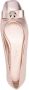 Ferragamo Pina ballerina's met strikdetail Roze - Thumbnail 4