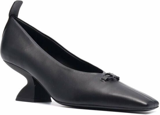 Ferragamo Pumps met blokhak Zwart