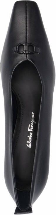 Ferragamo Pumps met blokhak Zwart
