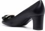 Ferragamo Pumps met plakkaat Zwart - Thumbnail 3
