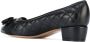 Salvatore Ferragamo quilted Vara bow pumps dames Nappa leer leerleer 10.5 Zwart - Thumbnail 3