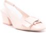 Ferragamo Pumps met strikdetail Beige - Thumbnail 2
